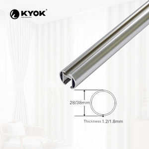 KYOK Tringle à rideau personnalisée pour rideaux de fenêtre Poteau de rail coulissant de plafond Vente en gros - Product Image 5