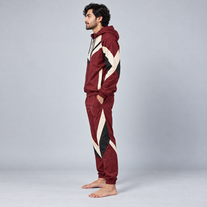 Survêtement coupe-vent pour homme avec tissu haute performance, coupe confortable, construction respirante, finition résistante à l'eau - Product Image 4