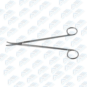 Curved Blunt Stainless Steel Surgical <b>Instrument</b> for Precision <b>Neurosurgery</b> Procedures Strully Neurosurgical Scissors - Product Image 5