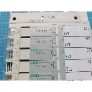 N4E0-T51R CKD + N3E0660 + N3E066C + N3E010 + N4E0-QX + N4E0-EL นิวเมติกโซลินอยด์วาล์วที่ใช้เป็นกึ่งสัญลักษณ์แบบดั้งเดิม - Product Image 3