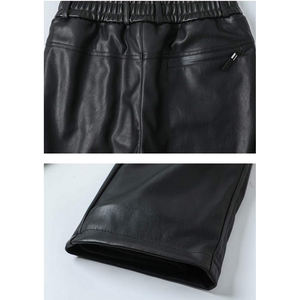 Pantalones de cuero vacuno elegantes y cómodos para hombre, recién llegados, los más vendidos, pantalones de cuero vacuno para hombre en oferta. - Product Image 6