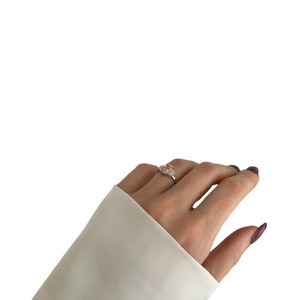 Anillo de Compromiso de Lujo con Tres Piedras de Diamante Cultivado en Laboratorio, Corte Radiante, Color Rosa Intenso, 2.25 CT, Oro de 18K, para Mujer, 3.60 GM - Product Image 3