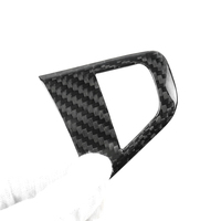 Cadre de bouton de commande de direction en fibre de carbone, garniture décorative pour Renault Megane RS Fluence, coque de décoration intérieure du volant