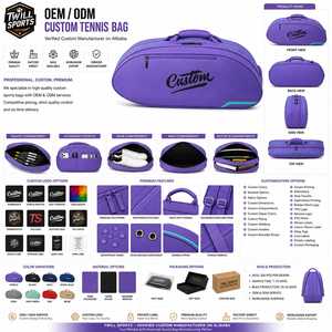 Purple Oval Travel <b>Duffel</b> <b>Bag</b> with Zipper Closure Durable Canvas Material Waterproof Lightweight Large Capacity for Outdoor Use - Product Image 4