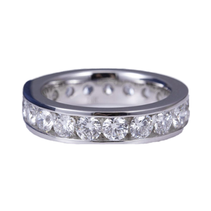 Anillo de Compromiso y Matrimonio de Diamantes de Laboratorio con Corte Brillante IGI, Selecciones Destacadas de Personalización, Oro Amarillo de 14 Quilates - Product Image 3