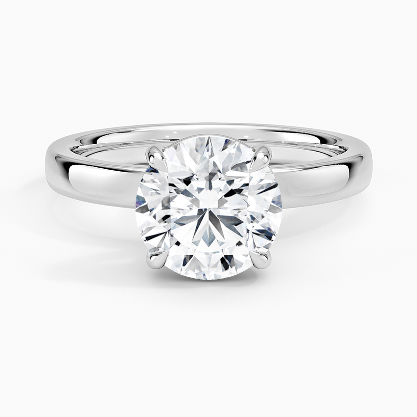 White Gold Plated