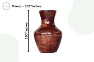 Florero de Madera Moderno y Económico para Ramas Decorativas, Plantas Artificiales y Decoración Minimalista del Hogar por AALIYAN IMPEX - Product Image 2