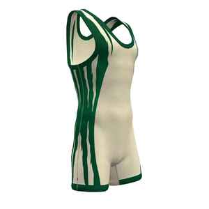 ชุดมวยปล้ำโพลีเอสเตอร์แบบสวมใส่สบายสำหรับทุกเพศ รุ่นใหม่ล่าสุด ปรับแต่งได้ พิมพ์ลายแบบ Sublimation เต็มตัว มีไซส์พลัส สายรัดปรับได้ พร้อมตัวล็อคแบบ Hook and Loop - Product Image 6