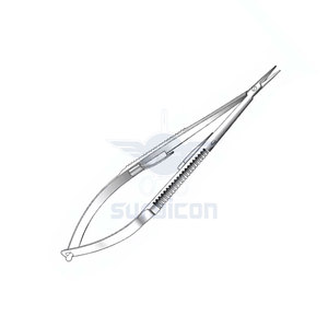 Portaagujas Castroviejo de 13 cm / 5-1/4 Pulgadas, Recto con Bloqueo, Instrumento Quirúrgico Simple para un Manejo Preciso de las Agujas - Product Image 6