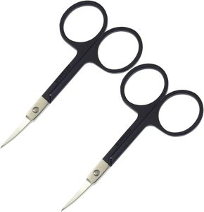 Ciseaux professionnels pour soins des ongles, outil de précision en acier inoxydable, lames fines et pointues pour une coupe détaillée des cuticules - Product Image 1
