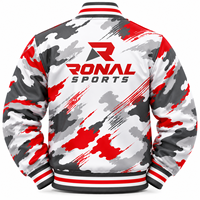 Blouson de baseball personnalisé pour homme en toile et cuir de vache, décontracté, respirant, sans capuche, à fermeture éclair, grande taille, printemps