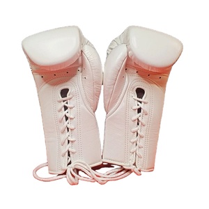 100% Original PU cuir gants de boxe haute qualité robuste meilleure vente 16oz pour enfants couleur blanche fabriqué au Pakistan - Product Image 2