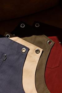 Delantal de Trabajo de Lona Encerada con Cremallera Resistente, Ajustable, con Tirantes Cruzados, para Chef, Barista, Barbero, Carpintero, LCA-0012 - Product Image 3