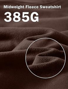 Sudadera con Capucha Extra Grande Personalizada de 400 g/m², para Hombre y Mujer, de Felpa de Algodón Suave y Grueso, Estilo Urbano, con Opción de Logotipo - Product Image 5