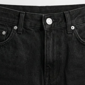 Shorts de Mezclilla Modernos para Mujer, Verano, Formales, Lavados, Desgastados, Cintura Alta, Casuales, Color Personalizado - Product Image 4