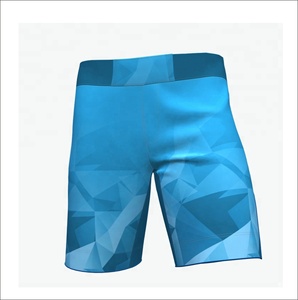 High Quality Heat-Transfer Printed Customized Boxing MMA Shorts with Stretch Comfortable Features - Product Image 1