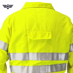 Premium Hi-Visibility Reflective Safety Coverall Suit <b>for</b> <b>Construction</b> Roadwork Industrial Maintenance Warehouse - Product Image 5