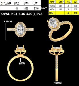 Moderno anillo de diamante cultivado en laboratorio de oro de 10K IGI certificado E Color corte brillante 1,40 quilates clásico de lujo mujeres compromiso boda - Product Image 2