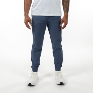 Pantalones Deportivos Casuales para Hombre al por Mayor con MOQ Bajo, Lona 100% Algodón Transpirable, Talla Grande, Color Personalizado, Precio Bajo - Product Image 1