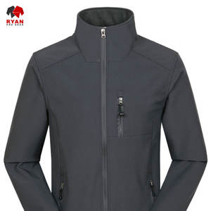 เสื้อแจ็คเก็ตซอฟต์เชลล์คุณภาพพรีเมียมสำหรับผู้ชาย ปิดด้วยซิป ผ้าระบายอากาศได้ดี พร้อมโลโก้แบบกำหนดเอง ดีไซน์ OEM - Product Image 3