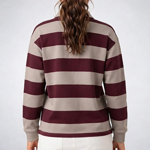 Camisetas tipo polo para mujer de tela de fácil cuidado que mantienen su forma duradera, para un confort relajado y un estilo diario sencillo. - Product Image 2