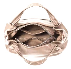 Sac fourre-tout Royaa en cuir de vache véritable pour femme, grand format, souple, à porter à l'épaule ou en bandoulière, sac à main de créateur pour tous les jours, fermeture éclair tendance - Product Image 2