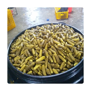 Cornichons marinés de qualité supérieure, purs, sûrs, croustillants, en tranches, en pot, pour garniture de burger, soin digestif, export direct, vente en gros - Product Image 1