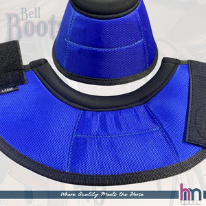 Protector de casco para caballo HM GLOBAL, color azul, nailon 1680 Denier, doble neopreno, protección contra impactos. - Product Image 6