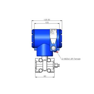 [Allsensor] Transmisor de Presión Diferencial Inteligente P603 4-20mA HART Silicio Monocristalino Certificado IECEx KGS - Product Image 3