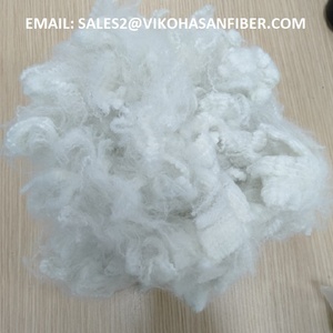 Vikohasan 6D rắn Trắng Grs/<span class=keywords><strong>Oeko</strong></span> <span class=keywords><strong>Tex</strong></span> chứng nhận tái chế <span class=keywords><strong>Polyester</strong></span> STAPLE sợi chống tĩnh điện chống Đóng cọc làm đầy Vật liệu rỗng - Product Image 5