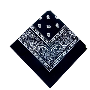 Custom OEM/ODM Cotton <b>Bandana</b> Square Paisley Print Fashion Head Wrap Multifunctional Headwear for Outdoor Sports Camping Hiking - Product Image 5