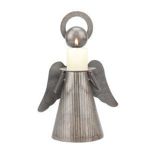 Iron <b>Angel</b> <b>Candle</b> Stand with Wings for Christmas Home Decoration Durable Metal Decorative Holder - Product Image 5