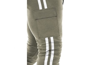 กางเกง Jogger ทรงสลิมฟิตของผู้ชาย,กางเกงวอร์มขายาวสำหรับใส่วิ่งออกกำลังกายในยิมออกแบบเองได้ - Product Image 6