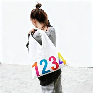 Bolsa de Mano Grande de Lona de Algodón Reciclable Personalizada Ecológica OEM/ODM, Reutilizable para Compras al Aire Libre - Product Image 5