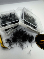 Extensions de cils pré-faites volume pour artistes, best-seller, haute qualité, cils individuels, courbure CC, longueurs mixtes