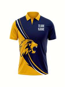 Camiseta Polo Deportiva de Golf para Hombre, Personalizada con Impresión o Bordado, de Alta Calidad, Transpirable, de Algodón y Poliéster, Económica, que Absorbe la Humedad - Product Image 3