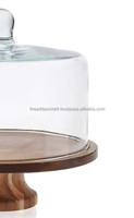 Support à gâteau en bois artisanal écologique, en bois massif naturel, rustique, personnalisable, pour mariage, anniversaire, fête, présentation en cuisine