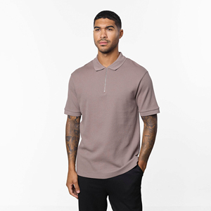 Chemises polo décontractées pour hommes, nouvelle collection, design tendance, logo personnalisé, couleur unie, respirantes, pour hommes - Product Image 1