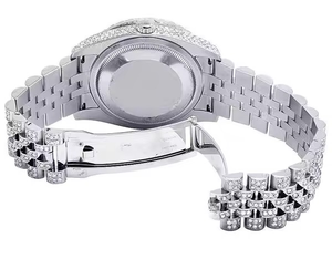 Lujo Iced Out VVS Moissanite Diamond Acero inoxidable Mecánico Automático Hip Hop Reloj Premium Moda de lujo al mejor precio - Product Image 5