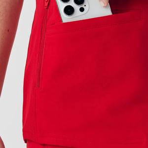 เครื่องแบบทางการแพทย์ทนทานต่อการซักสำหรับพยาบาลขัดคอวีสำหรับทั้งเพศชายและหญิง - Product Image 6