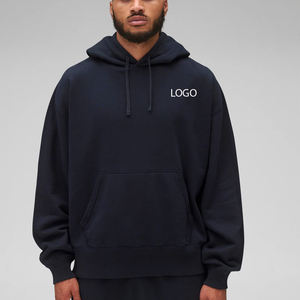 Sweat à capuche personnalisé avec logo, en coton/polyester doux pour un confort optimal et des poches kangourou, pour homme, vêtement décontracté 2026 - Product Image 1