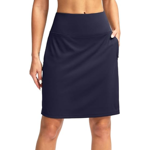 Falda de Tenis Personalizada para Mujer, Tallas Grandes, con Logotipo Impreso, Transpirable, 90% Poliéster, 10% Elastano, Plisada, Deportiva, para Fitness y Entrenamiento - Product Image 6