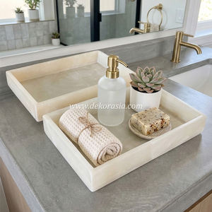 Bandeja de Lujo Moderna de Mármol para Servir Artículos de Hotel, Elegante Bandeja Decorativa para Baño y Ducha - Product Image 2