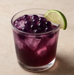 Taiwan Sweet juicy Grape Flavored Popping Boba ideal for slush and frozen drinks - Product Image 6