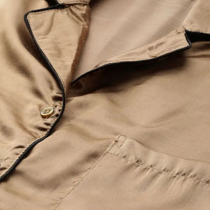 Nuevo Conjunto de Pijama de 2 Piezas para Mujer, de Rayón y Seda, Diseño Inspirado en Diseñadores, Traje de Dormir de Satén para el Hogar, Estampado Sólido, Invierno y Primavera - Product Image 3