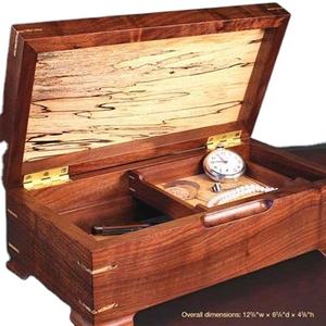 Caja de almacenamiento de joyería de lujo personalizada antigua para boda, madera maciza de alta calidad con decoración para colgar en la pared - Product Image 6