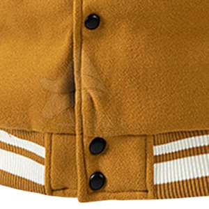 แจ็คเก็ตเบสบอลแบบวาร์ซิตี้ ดีไซน์ OEM ของแท้ ราคาถูก สำหรับทุกเพศ - Product Image 6