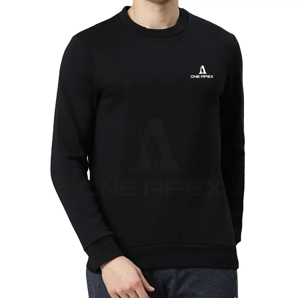 लंबी आस्तीन Sweatshirt कस्टम लोगो स्वेटर पसीने सांस पुरुषों Sweatshirt के ऊन स्वेटर