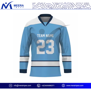 Camisetas de Hockey sobre Hielo Personalizadas con Logotipo, Uniformes de Hockey sobre Hielo Transpirables con Bordado y Sublimación - Product Image 2