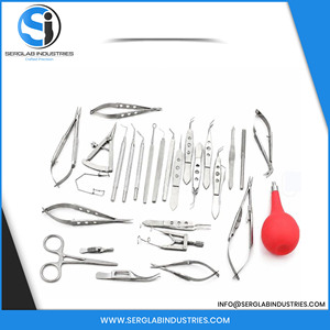 Juego de Instrumentos para Cirugía de Cataratas, Kit de Instrumentos Quirúrgicos Oftálmicos de Acero Inoxidable, Herramientas Microquirúrgicas con Certificación CE - Product Image 5
